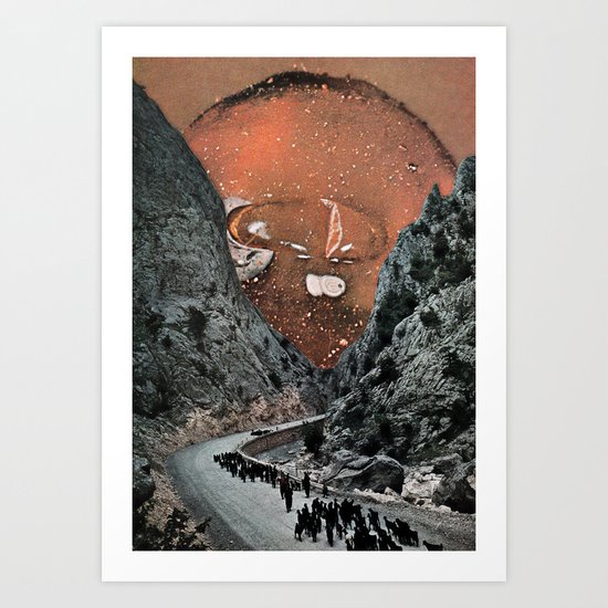 Hot On The Trail Art Print