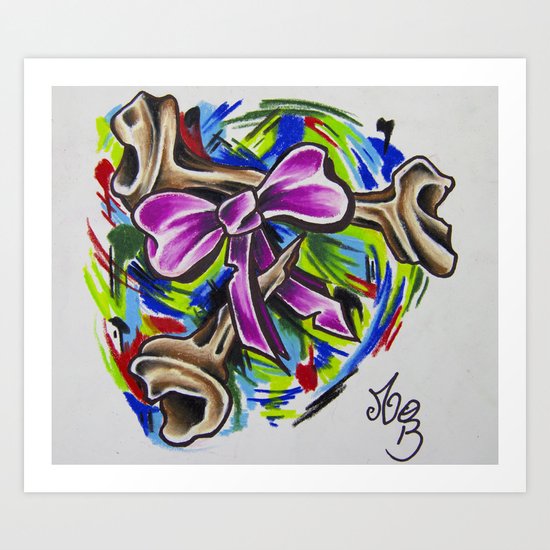 Coloured By Confusion Art Print