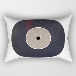 Vinyl Record Zodiac Sign Virgo Rectangular Pillow