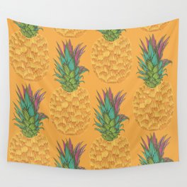 Pineapple pattern Wall Tapestry