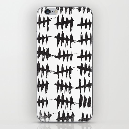 KEEPING TRACK OF THE DAYS iPhone & iPod Skin