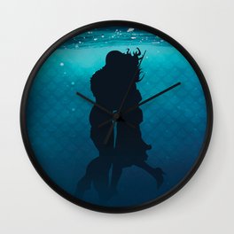 The Shape Of Water Wall Clock
