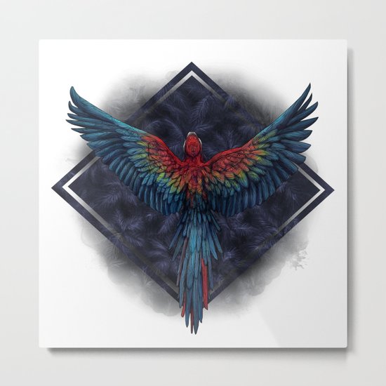 Parrot Metal Print