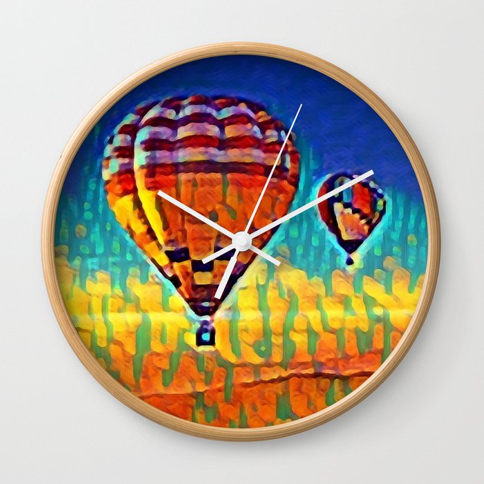 Hot Air Balloons 1 Wall Clock