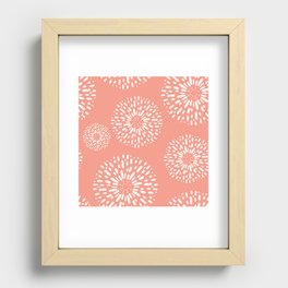 Ketch Cay . Coral Recessed Framed Print