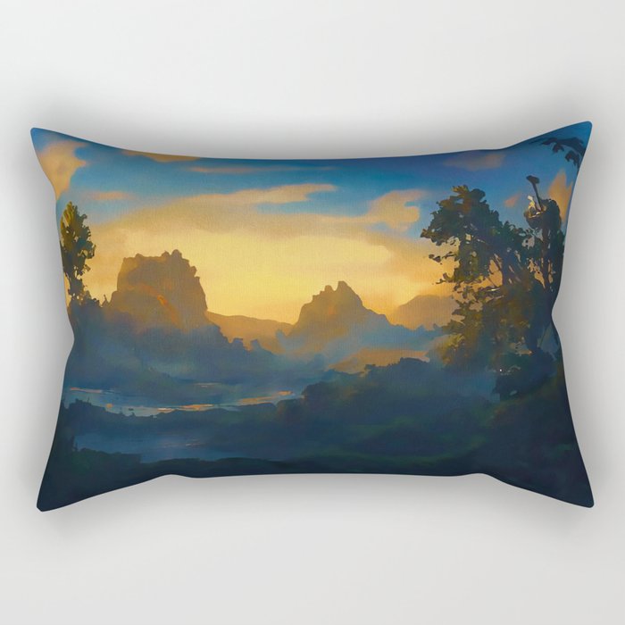 Valley of the Sun Rectangular Pillow