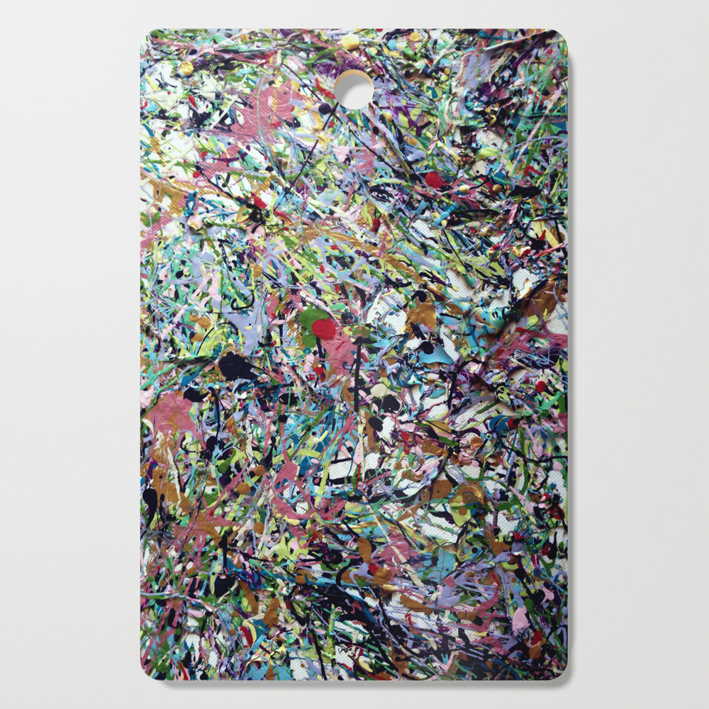 After Pollock Cutting Board by ktroisi