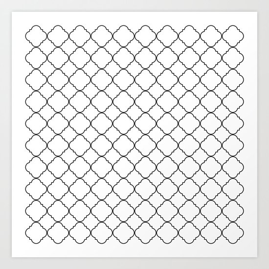 Minimalist Moroccan Art Print
