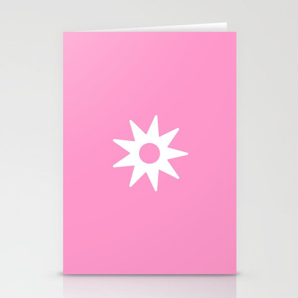 New star 27 - 9 pointed Stationery Cards