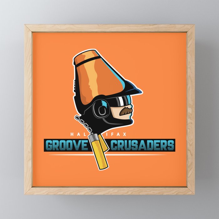 TWRP Doctor Sung (Groove Crusaders) Framed Mini Art Print