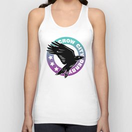 CCD Logo (Teal and Purple) Unisex Tank Top
