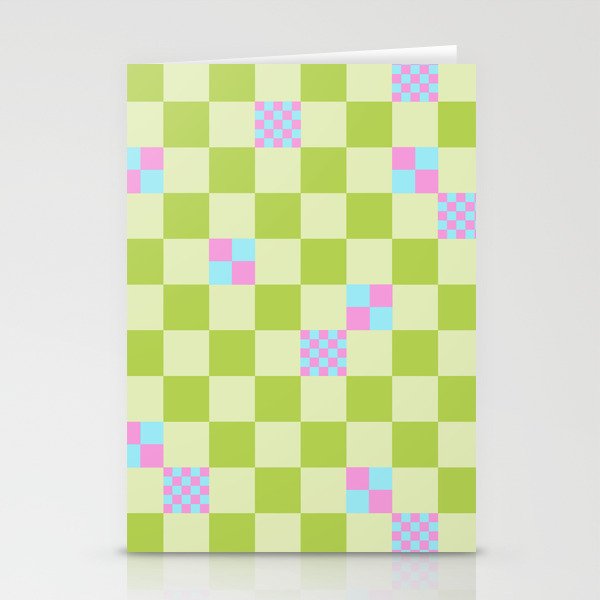 Checks in Checks // Apple Stationery Cards