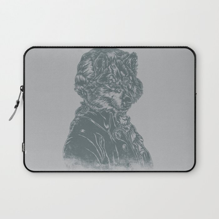 Wolf Amadeus Mozart Laptop Sleeve
