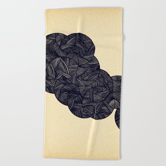 - molecules - Beach Towel