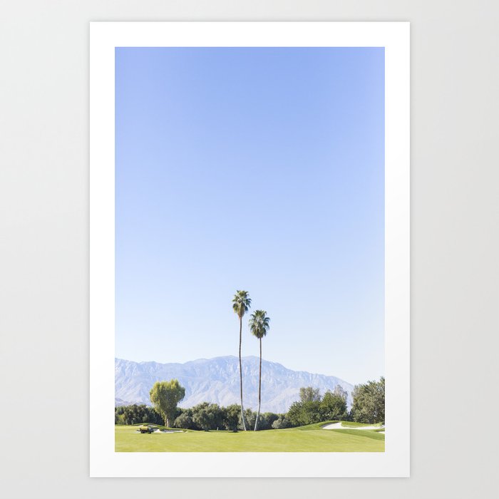 Twin Palms, Palm Springs Art Print