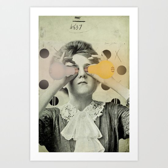 EYE SOCKETS Art Print