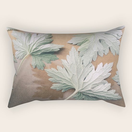 Silver Rectangular Pillow