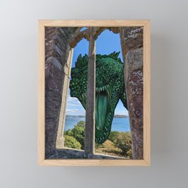 Dragon Archway Framed Mini Art Print