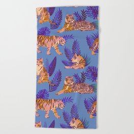 Tigers Jungle Beach Towel