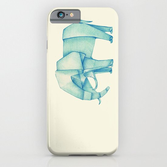 Paper Elephant iPhone & iPod Case