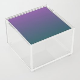Purple and teal ombre Acrylic Box
