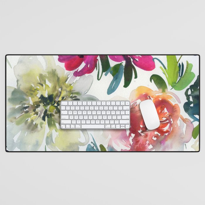 soft anemones N.o 6 Desk Mat