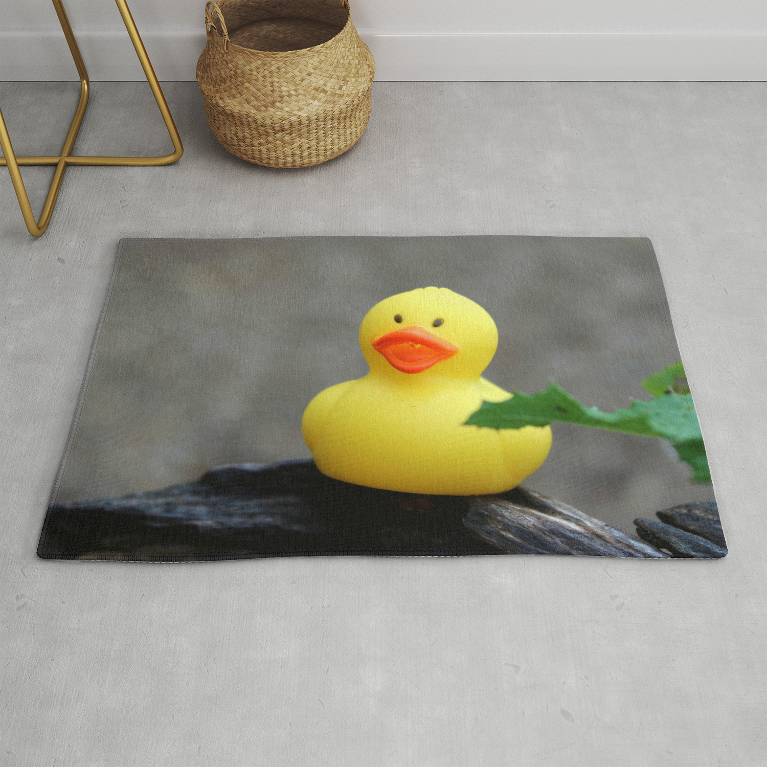 Rubber Duckie Rug By Sjkramer001 Society6