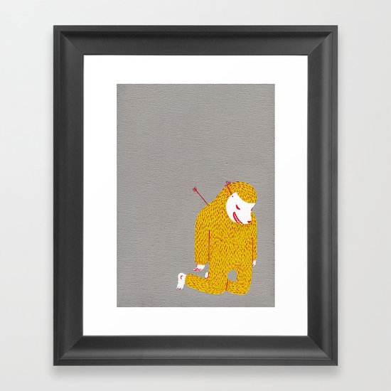 Everything is my fault Framed Art Print