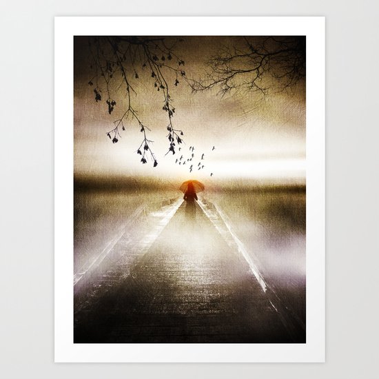 The bridge Art Print