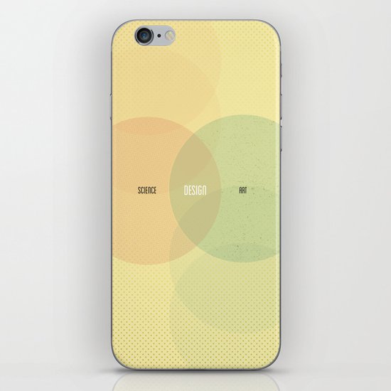 Design is Where Science and Art Break Even iPhone & iPod Skin