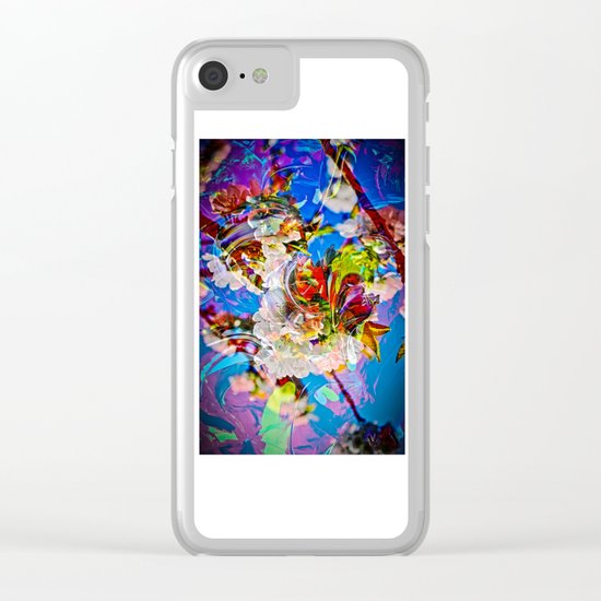 Abstract Perfection 14 Spring Clear iPhone Case
