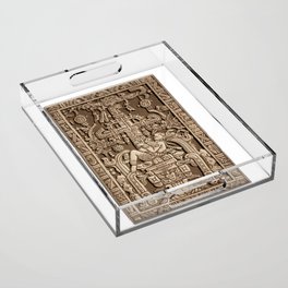 Pakal also known as Pacal, Pacal the Great. Acrylic Tray