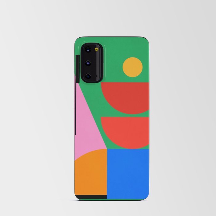 Abstract Geometric Shapes 201 Android Card Case