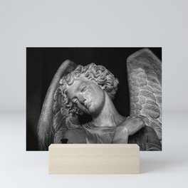  Angel | St. Pauls Cathedral, London | Black & White Photography | Travel Photography | Photo Print | Art Print Mini Art Print