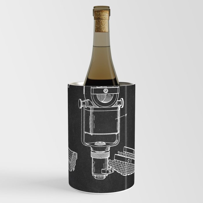 Microphone chalkboard patent Wine Chiller