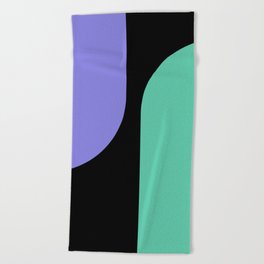 Modern Minimal Arch Abstract LII Beach Towel