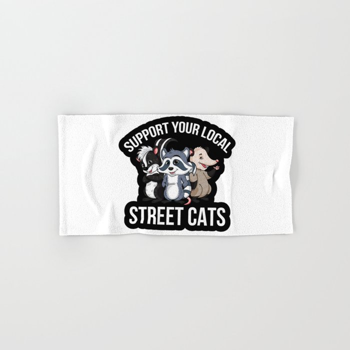 Cats Street Hand & Bath Towel