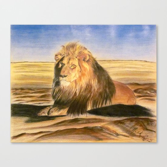 Lion Canvas Print