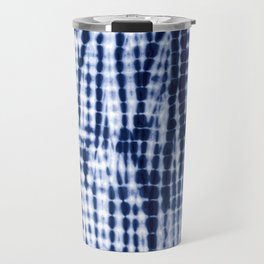 Shibori Tie Dye Pattern Travel Mug