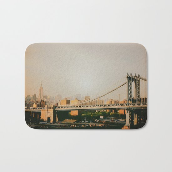 New York City Sunset Bath Mat