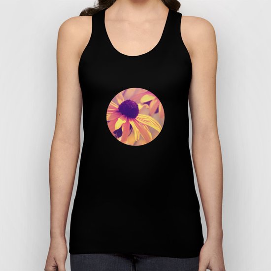 Yellow Flower - Rudbeckia Unisex Tank Top