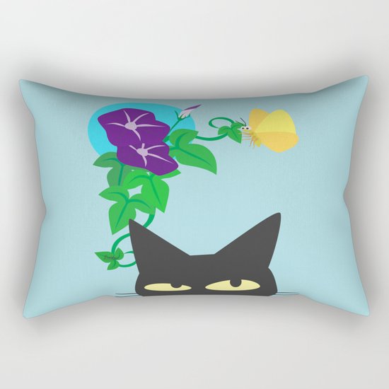 Morning glory Rectangular Pillow