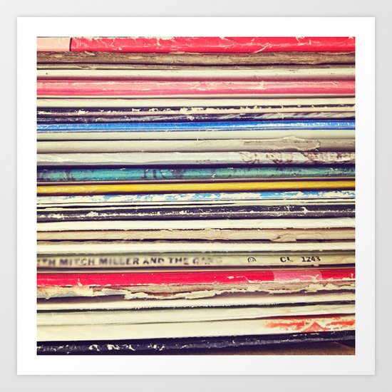 Vinyl II Art Print