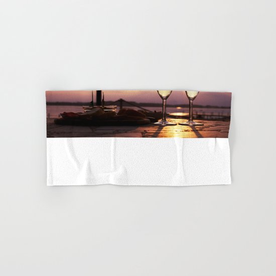 Champagne Date Hand & Bath Towel