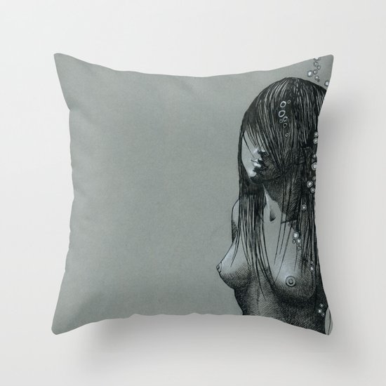 Underwater Throw Pillow