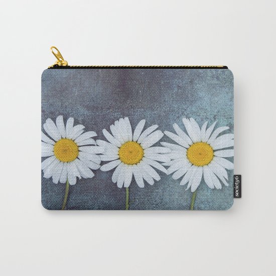 Three marguerites Carry-All Pouch