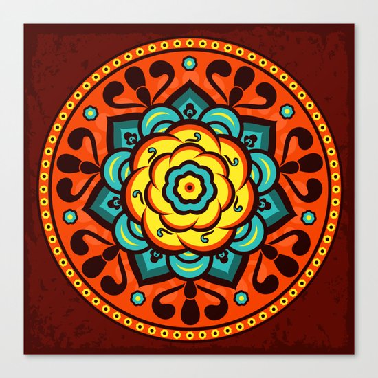 Mandala Canvas Print