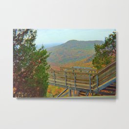 Hiking Through The Wilderness Metal Print | Landscape, Nature, Photo, Movies & TV 
