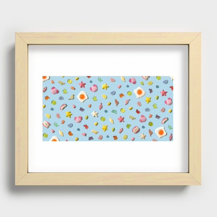 Gummi Heaven Recessed Framed Print