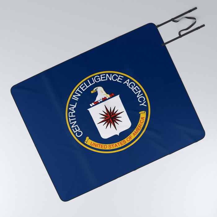 CIA Flag Picnic Blanket